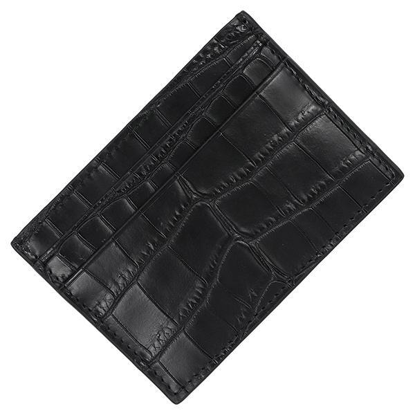 BOTTEGA VENETA ボッテガヴェネタ カードケース クロコダイル マット 