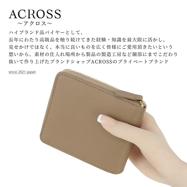二つ折り財布 ラウンドファスナー財布 レディース メンズ 日本製 本革