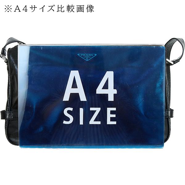 PRADA（プラダ） ショルダーバッグ ソフトルックスレザー ブラック