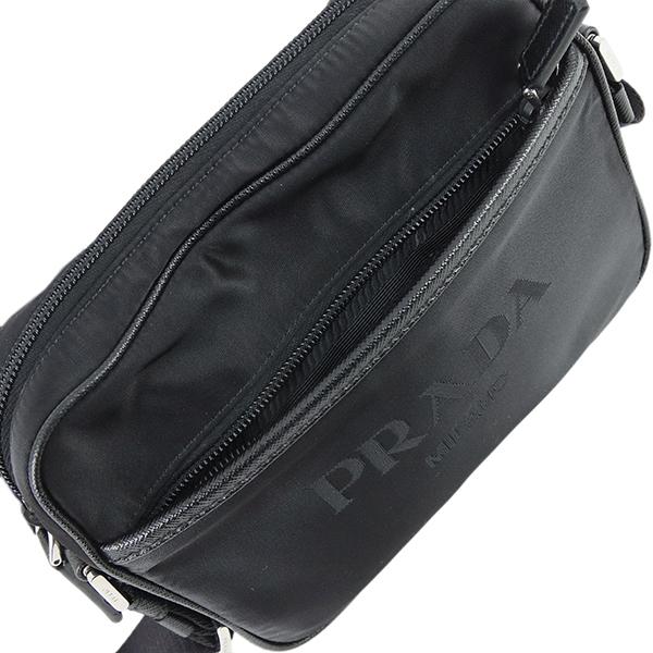 PRADA（プラダ） ショルダーバッグ リナイロン サフィアーノレザー