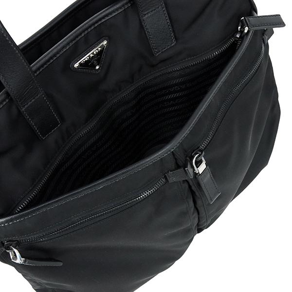 美品　プラダ　サフィアーノ トートバッグ　2VG101　ショルダーストラップ　黒 PRADA（プラダ） 【新品同様】プラダ 1BA335 サフィアーノ トート
