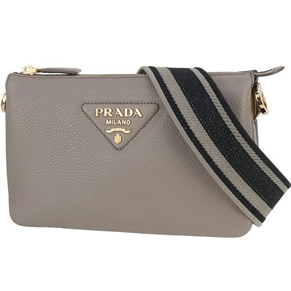 PRADA（プラダ） ショルダーバッグ ヴィッテロダイノ アルジラ グレー
