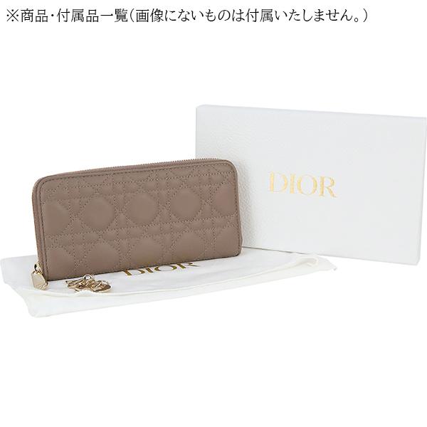 Lady Dior ディオール 財布 Voyageur ウォレット カナージュ