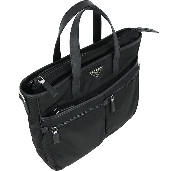 PRADA（プラダ） トートバッグ 2VG860 Re-Nylon サフィアーノレザー