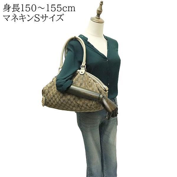 GG グッチ スーキー キャンバス ショルダーバッグ ホワイト 6556