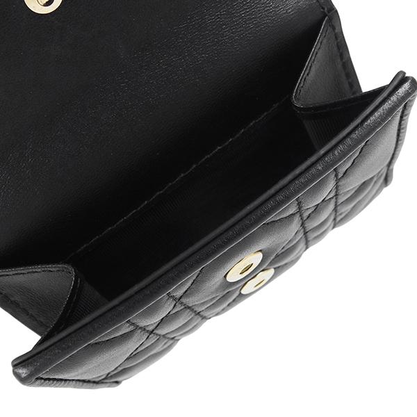 Lady Dior ディオール 財布 三つ折り ロータスウォレット カナージュ