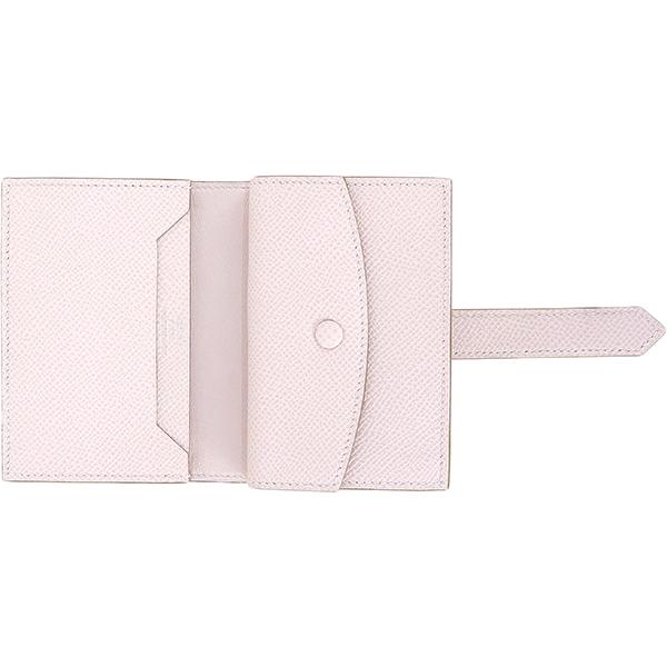 エルメス ベアンミニ シェーブル ピンク X刻印 2016年 ゴールド金具  