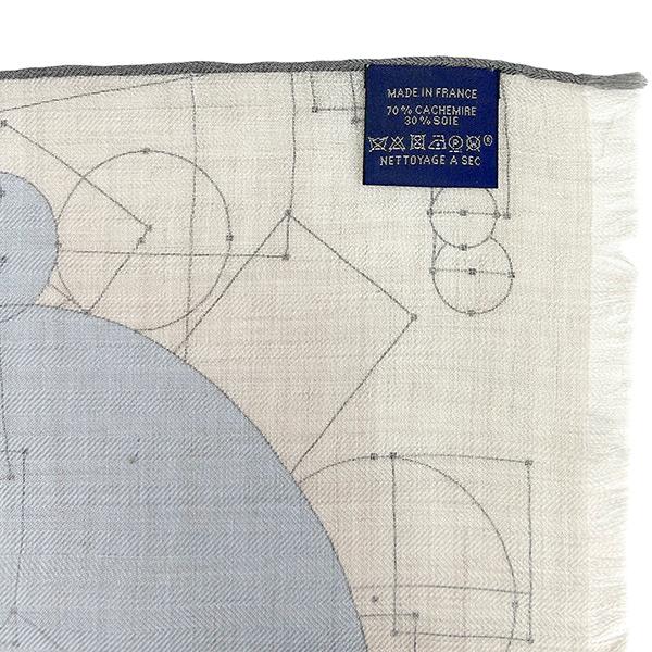 HERMES（エルメス） レクタングル ストール エシェック オ ロワ