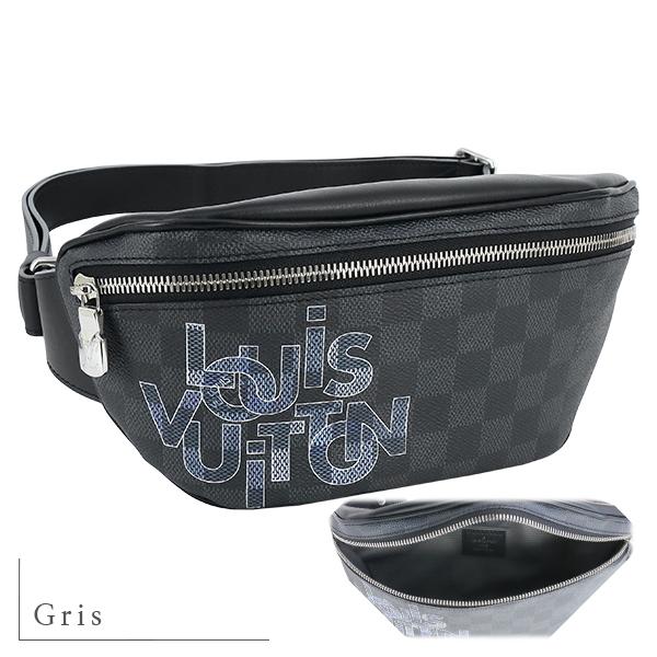 ルイヴィトン LOUIS VUITTON ボディバッグ ウエストポーチ メンズ バムバッグ ダミエグラフィット リンク 2色 7174｜brand-across｜03