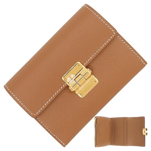 HERMES（エルメス） 財布 シャルニエール コンパクト マダム ゴールド