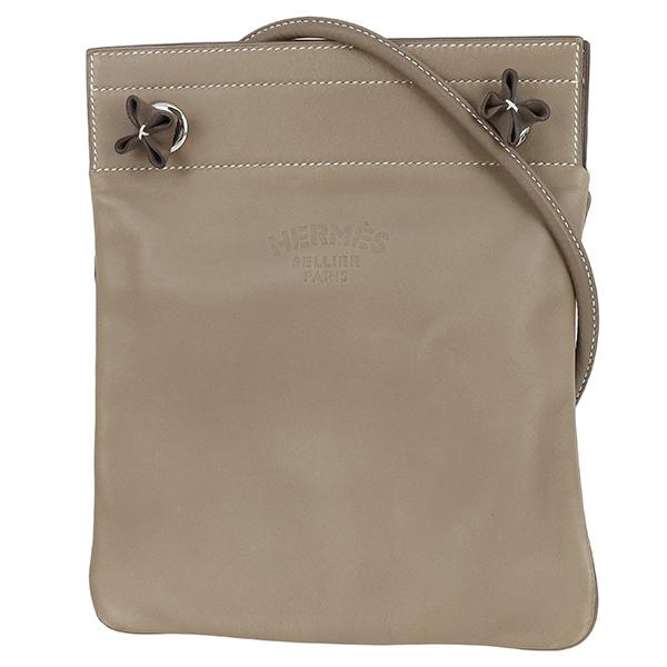 HERMES エルメス アリーヌ MM トワルシェブロン バレニア レッド 7192 