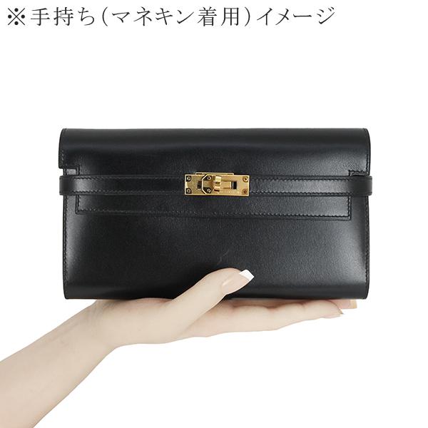 Kelly エルメス 財布 ケリーウォレット ロング ボックスカーフ