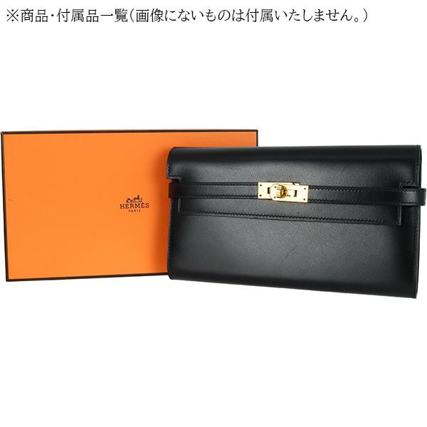 Kelly エルメス 財布 ケリーウォレット ロング ボックスカーフ