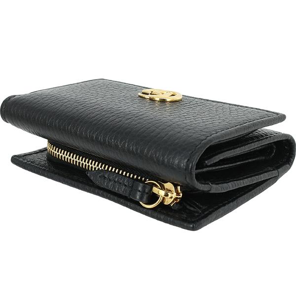 GG Marmont グッチ 三つ折り財布 コンパクトウォレット GGマーモント