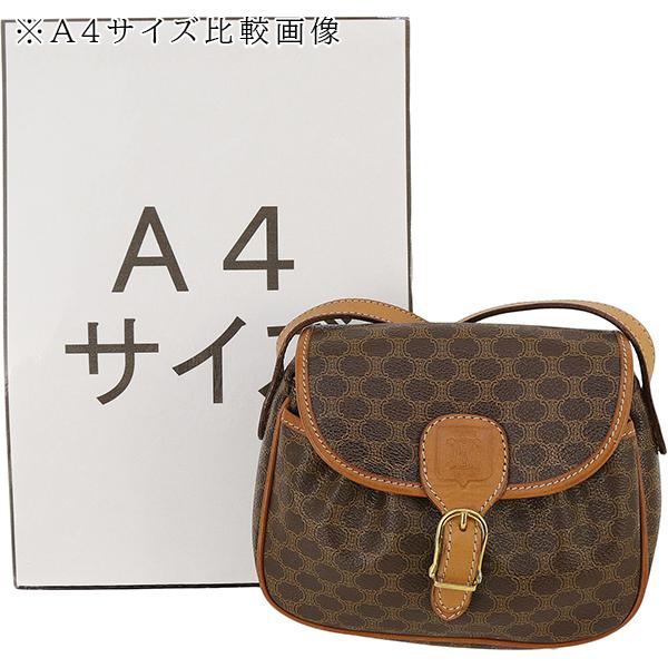 セリーヌ ショルダーバッグ マカダム ブラウン ベージュ 7462 | CELINE | 07