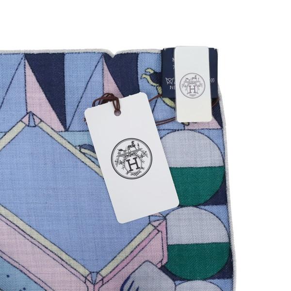 HERMES エルメス カレジェアン 140 エルメスの叙事詩 カシミヤ HERMES エルメス カレジェアン 140 エルメスの叙事詩 カシミヤ