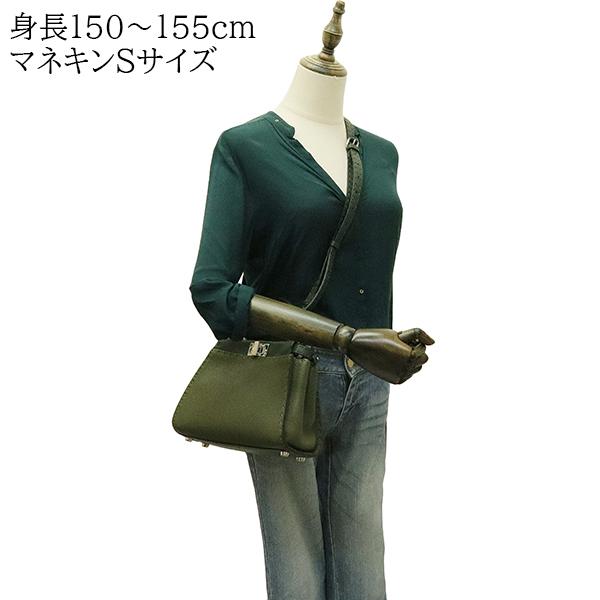 PEEKABOO フェンディ ピーカブー ミニ セレリア ハンドバッグ PEEKABOO フェンディ ピーカブー ミニ セレリア ハンドバッグ