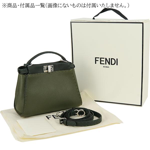PEEKABOO フェンディ ピーカブー ミニ セレリア ハンドバッグ PEEKABOO フェンディ ピーカブー ミニ セレリア ハンドバッグ
