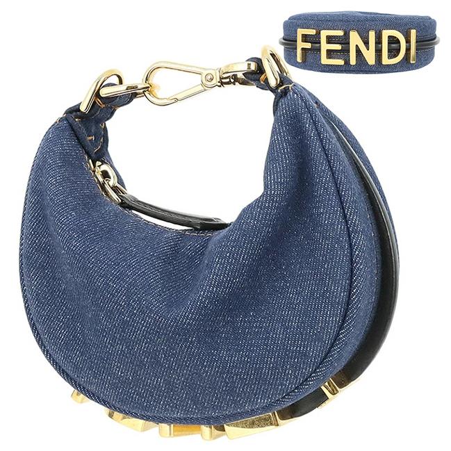 FENDI（フェンディ） フェンディハンドバッグ ナノ グラフィ ホーボー