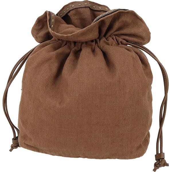 FENDI（フェンディ） ロールスモール トートバッグ 8BH424 ラフィア