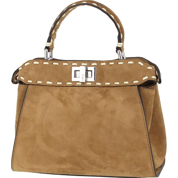 PEEKABOO フェンディ ピーカブー ミニ セレリア ハンドバッグ PEEKABOO フェンディ ピーカブー ミニ セレリア ハンドバッグ