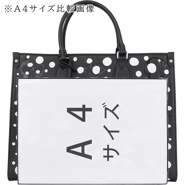 ルイヴィトン LOUIS VUITTON トートバッグ レディース M45321 LV×YK オンザゴー MM モノグラムアンプラント ドット 7819｜brand-across｜08