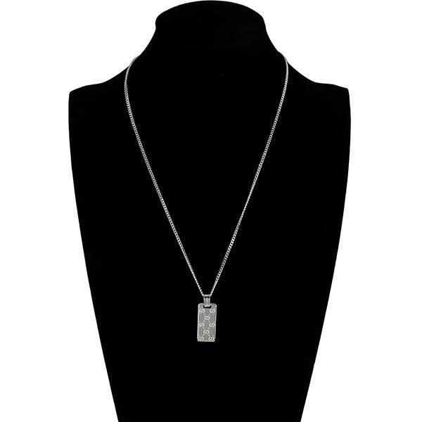 GUCCI（グッチ） シグネチャー ペンダント タグ ネックレス ペンダント