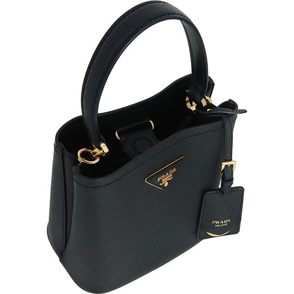 PRADA（プラダ） ハンドバッグ ショルダーバッグ パニエ サフィアーノ
