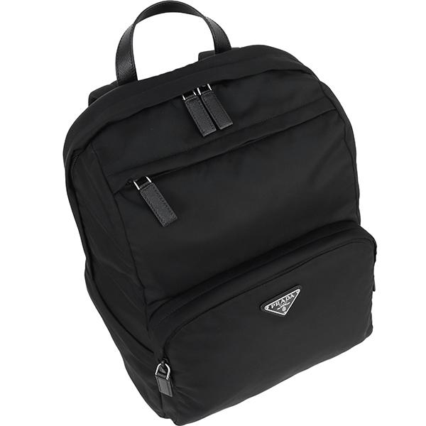 PRADA（プラダ） リュックサック Re-Nylon サフィアーノレザー バック