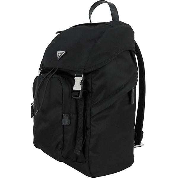 PRADA（プラダ） リュックサック Re-Nylon サフィアーノレザー バック