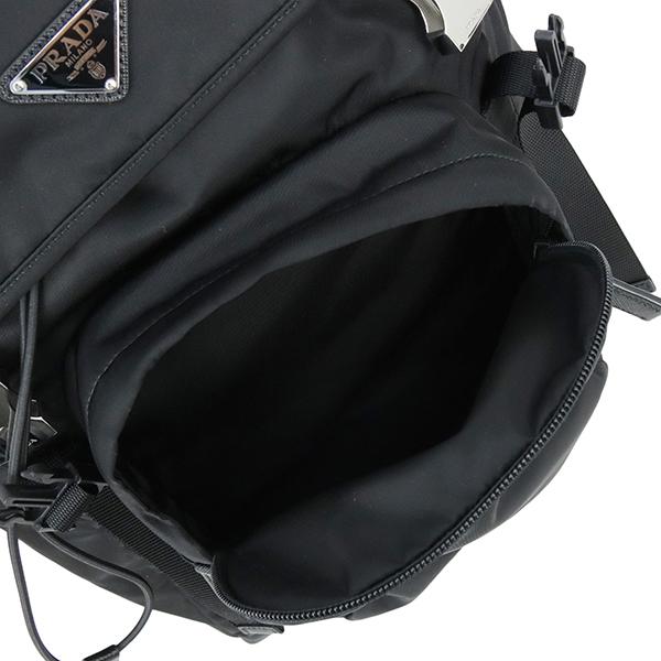 PRADA（プラダ） バックパック 2VZ135 リナイロン サフィアーノレザー