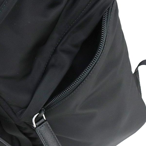 PRADA（プラダ） バックパック 2VZ135 リナイロン サフィアーノレザー