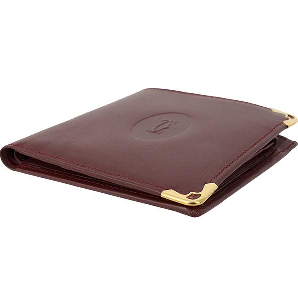 MUST DE CARTIER カルティエ 財布 マストドゥカルティエ 二つ折り財布