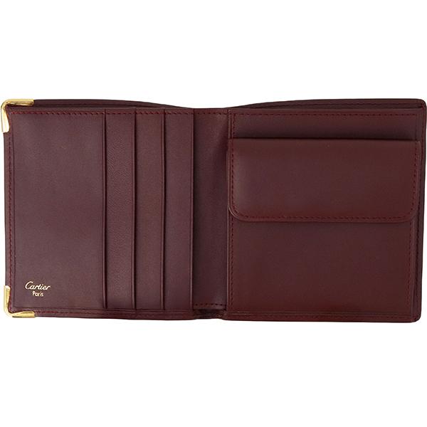MUST DE CARTIER カルティエ 財布 マストドゥカルティエ 二つ折り財布