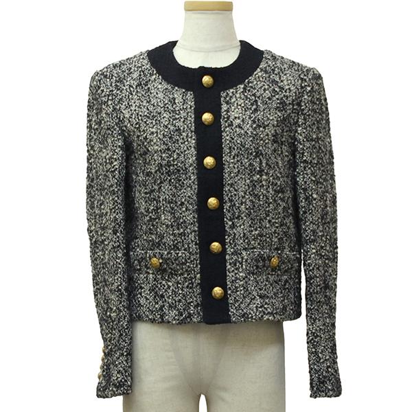 CELINE セリーヌ ジャケット Sサイズ レディース ツイード CELINE セリーヌ ジャケット Sサイズ レディース ツイード
