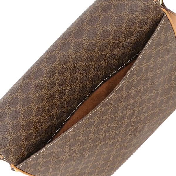 CELINE（セリーヌ） ショルダーバッグ マカダム ブラウン 8794