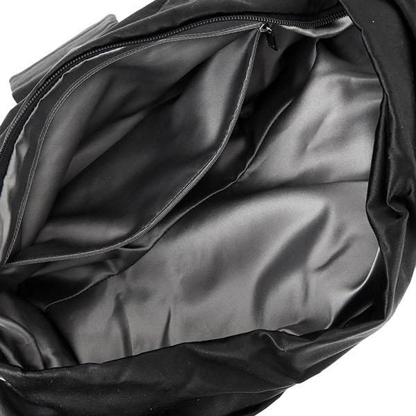 CHANEL 2.55 シャネル チェーンショルダーバッグ サテン ブラック 8800