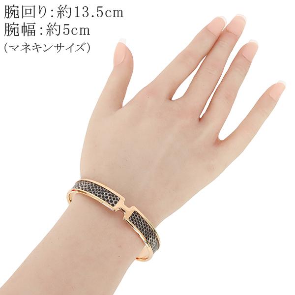 HERMES（エルメス） ブレスレット オランプ T2 リザードナチュラ