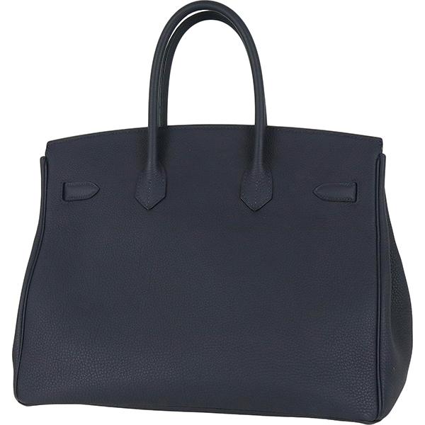 エルメス HERMES バーキン35空箱　レインカバー、保存袋付き Birkin エルメス バーキン35 オフィサー トゴ スイフト ブルーニュイ