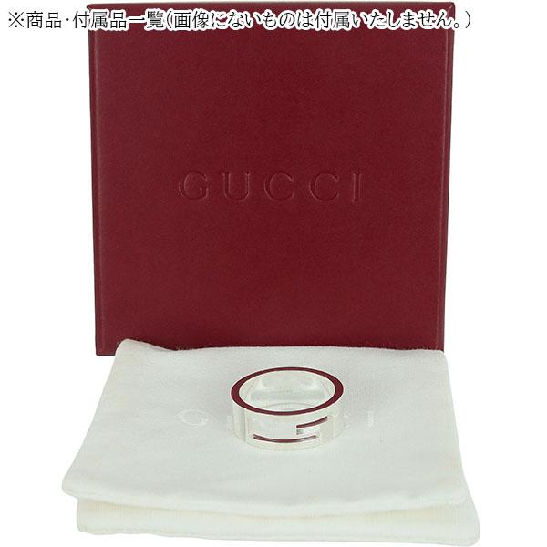 GUCCI（グッチ） リング ブランデッドG レギュラーリング スターリング