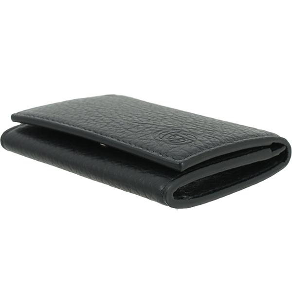 GUCCI（グッチ） 名刺入れ ダブルG エンボス レザー 795335ブラック