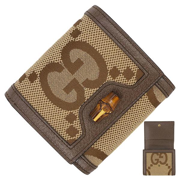GUCCI グッチ 財布 二つ折り ダイアナ ジャンボGG コンパクト GUCCI グッチ 財布 二つ折り ダイアナ ジャンボGG コンパクト
