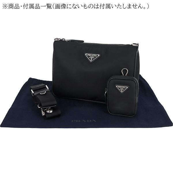 SAFFIANO（PRADA） プラダ ショルダーバッグ Re-Nylon × サフィアーノ