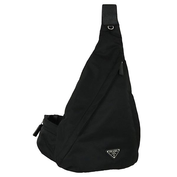 PRADA（プラダ） Re-Nylon サフィアーノレザー ワンショルダーバッグ