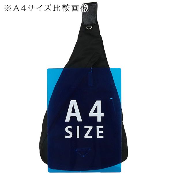 PRADA（プラダ） Re-Nylon サフィアーノレザー ワンショルダーバッグ