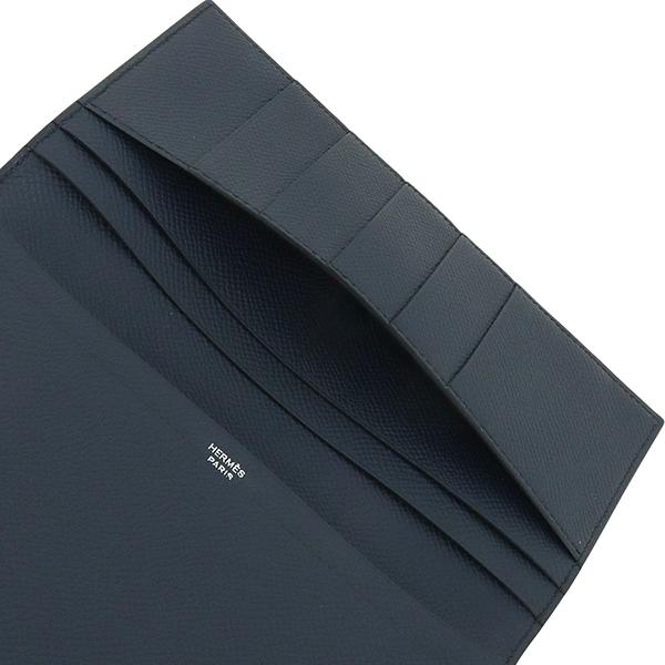 HERMES（エルメス） 財布 MC2 フレミング エプソン ブルーインディゴ