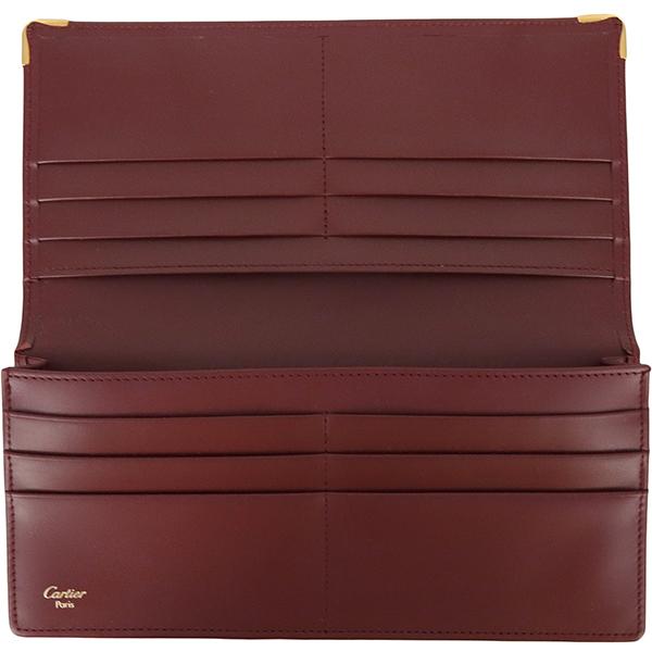 MAILLON DE CARTIER カルティエ 二つ折り長財布 マストドゥ