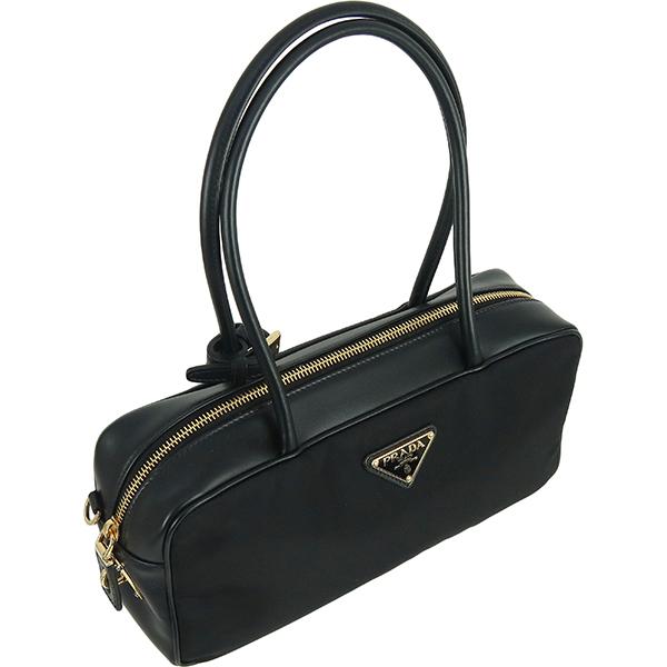 PRADA（プラダ） ハンドルバッグ リナイロン ブラック 1BB133 h-a509