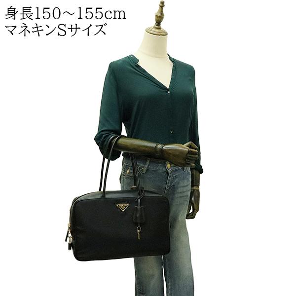 PRADA プラダ ラージハンドルバッグ リナイロン ブラック 1BB131 PRADA プラダ ラージハンドルバッグ リナイロン ブラック 1BB131