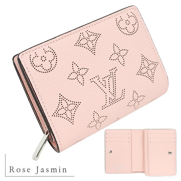 ルイヴィトン　ポルトフォイユ　アリアンヌ　フューシャ　モノグラム　B272 LOUIS VUITTON（ルイ・ヴィトン） 二つ折り財布 ポルトフォイユクレア